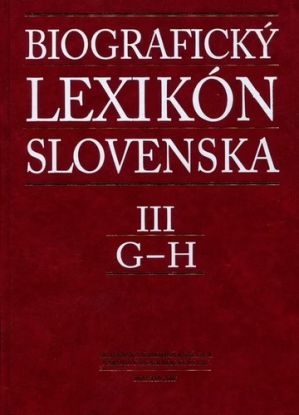 Biografický lexikón Slovenska III (G - H)