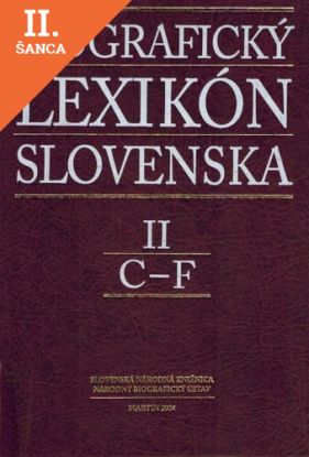 Lacná kniha Biografický lexikón Slovenska II (C - F)