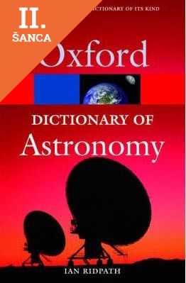 Lacná kniha Oxford dictionary of astronomy