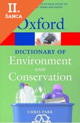 Lacná kniha A Dictionary of Environment and Conservation