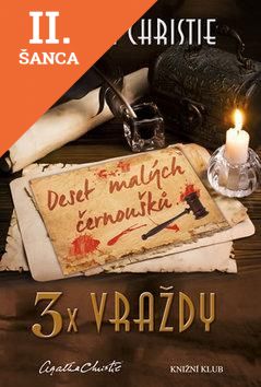 Lacná kniha 3x vraždy - Deset malých černoušků (5. vydání, v EMG 4.), Vraždy podle abecedy (6. vydání, v EMG 4.), Nakonec přijde smrt (2. vydání)
