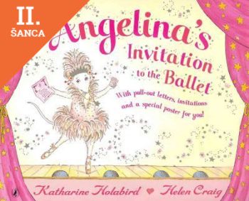 Lacná kniha Angelina´s invitation to the ballet