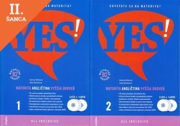 Lacná kniha YES! Angličtina maturita vyššia úroveň + DVD + 2CD