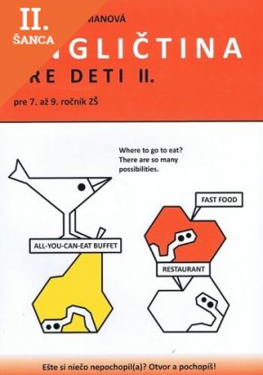 Lacná kniha Angličtina pre deti II. - polopate