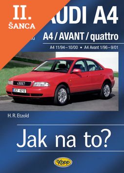Lacná kniha AUDI A4 AVANT 11 94 9 01 Jak na to? č. 96