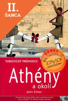 Lacná kniha Athény a okolí - turistický průvodce + DVD