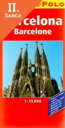 Lacná kniha Barcelona 1:15 000