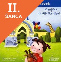 Lacná kniha Beszélő babakezek - Menjünk az állatkertbe
