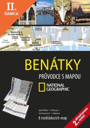 Lacná kniha Benátky Průvodce s mapou National Geographic, 2. vydání