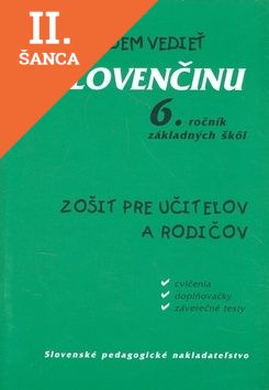 Lacná kniha Budem vedieť slovenčinu-6.r.ZŠ-pre učiteľov a rodi