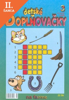 Lacná kniha Detské doplňovačky-rôzné čísla