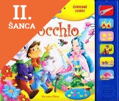Lacná kniha Čarovné zvuky - Pinocchio