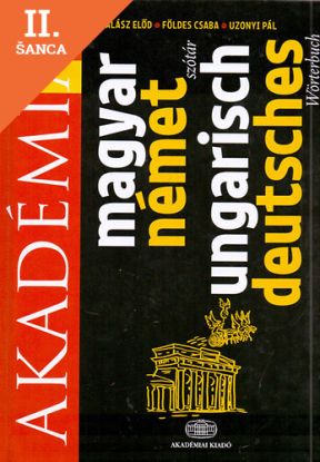 Lacná kniha Akadémiai magyar-német szótár