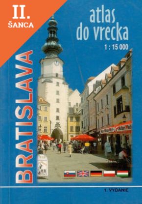 Lacná kniha Bratislava - atlas do vrecka 1:15000
