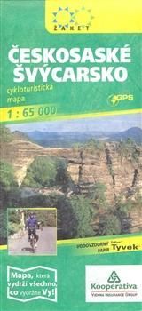 Českosaské Švýcarsko - cyklomapa 1:65T