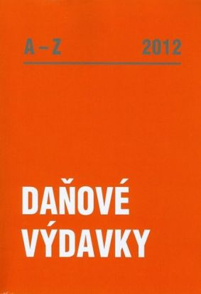 Daňové výdavky A-Z 2012