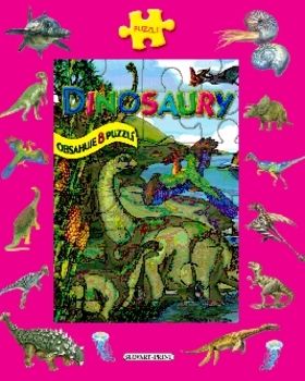 Dinosaury kniha puzzle