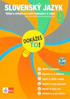 Dokážeš to! Slovenský jazyk 9