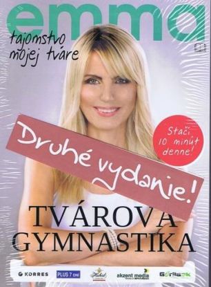 Emma - Tvárová gymnastika set - kniha+DVD, 2. vydanie