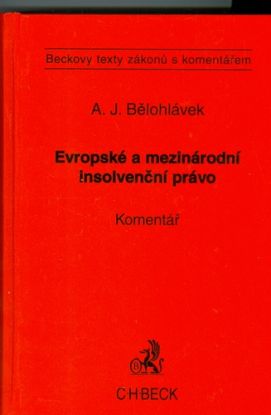 Evropské a mezinárodní insolveční právo
