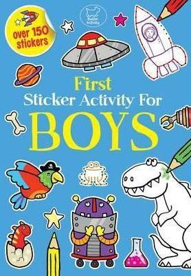 First Sticker Activity For Boys