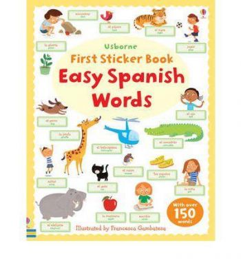 First Sticker Easy Spanish Words
