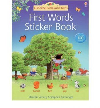 First Words Sticker Book