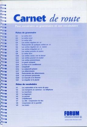 Forum 1 Carnet de route - zošit na cesty
