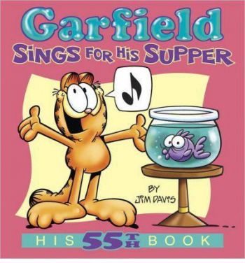 Garfield Sings For His Supper