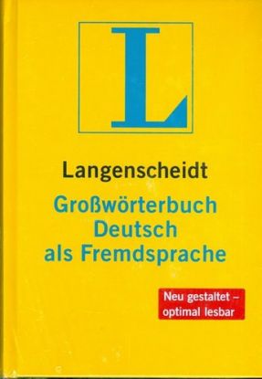 Grosswörterbuch Deutsch als Fremdsprache