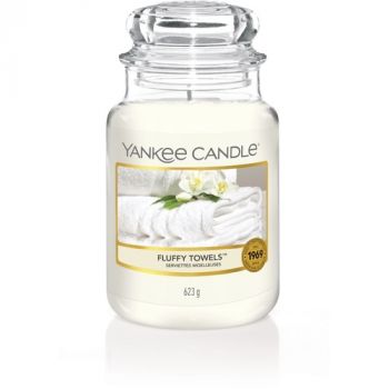 Yankee Candle sviečka veľká Fluffy Towels
