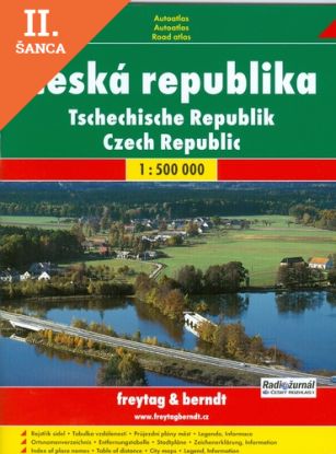 Lacná kniha Česko autoatlas 1:500 000