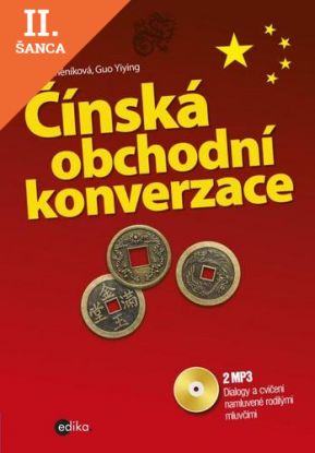 Lacná kniha Čínská obchodní konverzace + 2 CD mp3