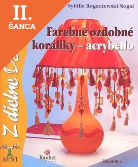 Lacná kniha DaVinci 15 Farebné ozdobné koráliky-acrybello