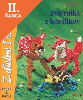 Lacná kniha DaVinci 4 Zvieratká z korálikov