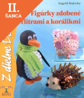 Lacná kniha DaVinci 36 Figúrky zdobené flitrami a korálikmi