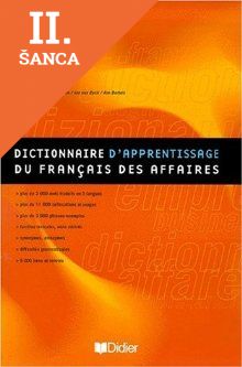 Lacná kniha Dictionnaire d´Apprentissage du Francais des Affaires
