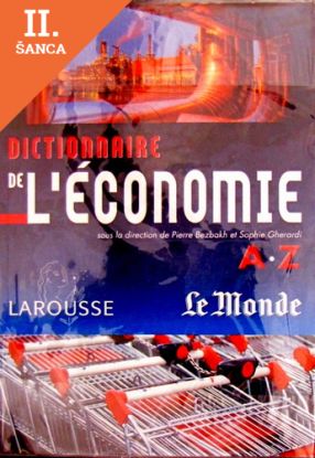 Lacná kniha Dictionnaire De L'économie De A a Z