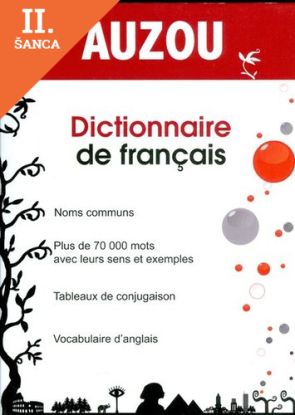 Lacná kniha Dictionnaire de francais