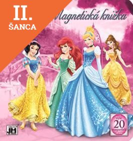 Lacná kniha Disney - Princezné - Magnetická knižka
