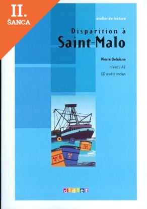 Lacná kniha Disparition á Saint-Malo A1 + CD