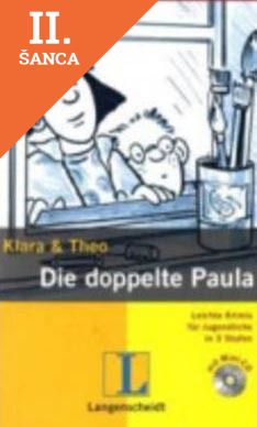 Lacná kniha Doppelte Paula + CD Langenscheidt Lektuere 3