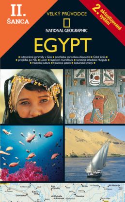 Lacná kniha Egypt Velký průvodce National Geographic