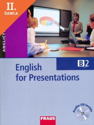 Lacná kniha English for Presentations + CD