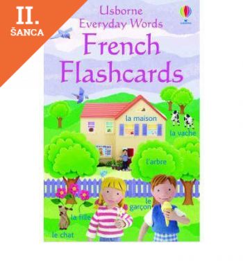 Lacná kniha Everyday Words in French Flashcards