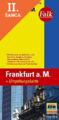 Lacná kniha Frankfurt plattegrond