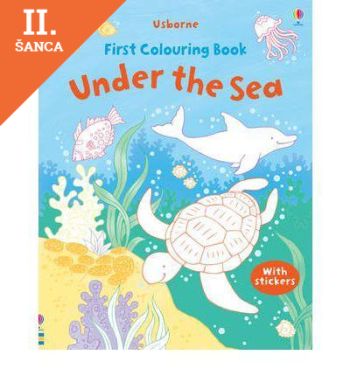 Lacná kniha First Colouring Book Under the Sea