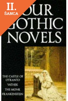 Lacná kniha Four Gothic Novels: Castle of Otranto, Vathek, The Monk, Franken - OWC Four Gothic Novels