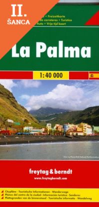 Lacná kniha Freytag Berndt Autokarten, La Palma - Maßstab 1:40 000: Touristische Informationen, Nationalparks, Wanderwege (Road And Leisure Time Map)