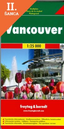 Lacná kniha Vancouver 1:25 000 - Cityplan (City Map)